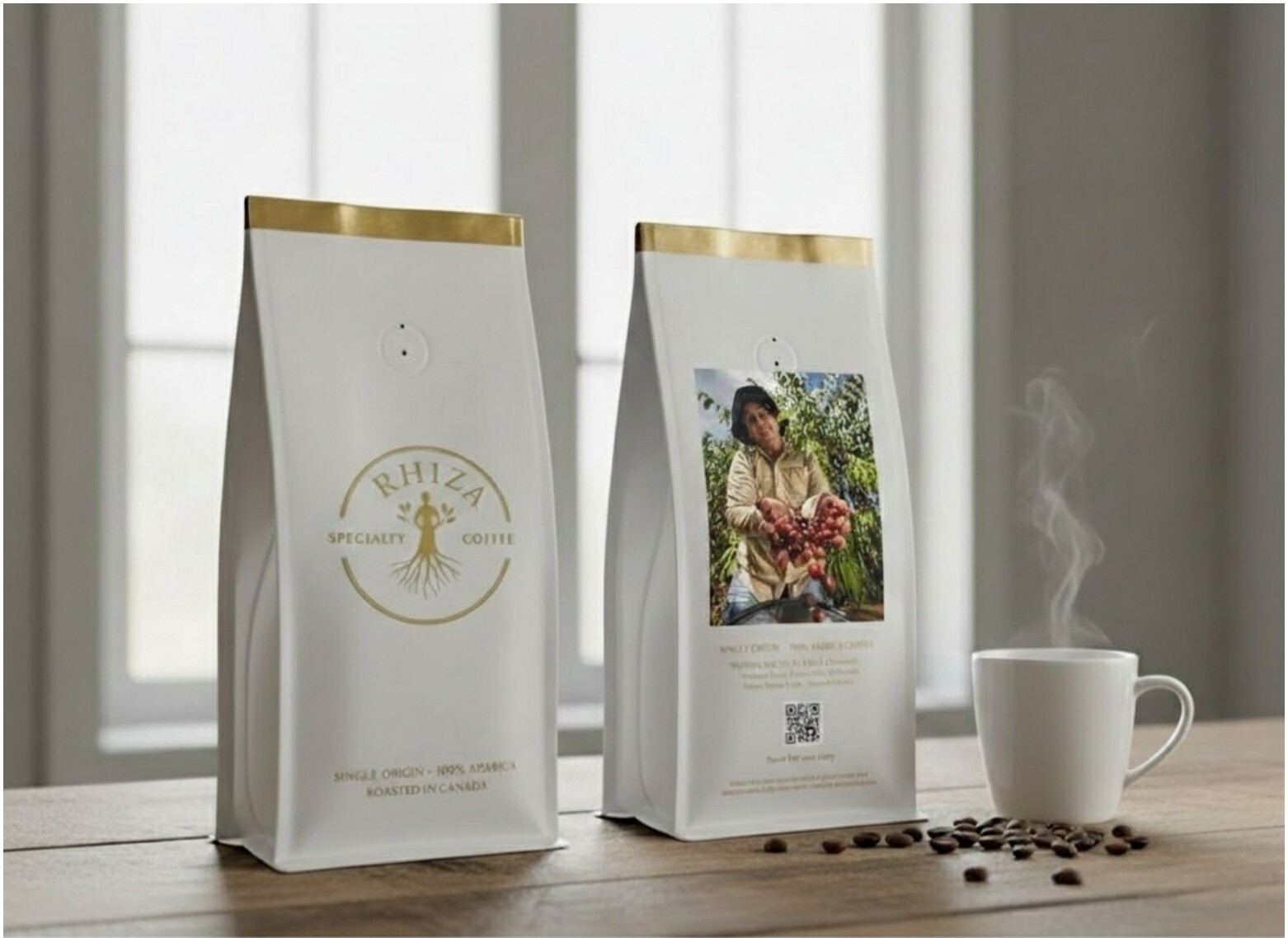 Rhiza coffee bags